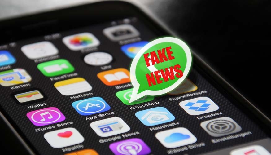 Noticias falsas en WhatsApp