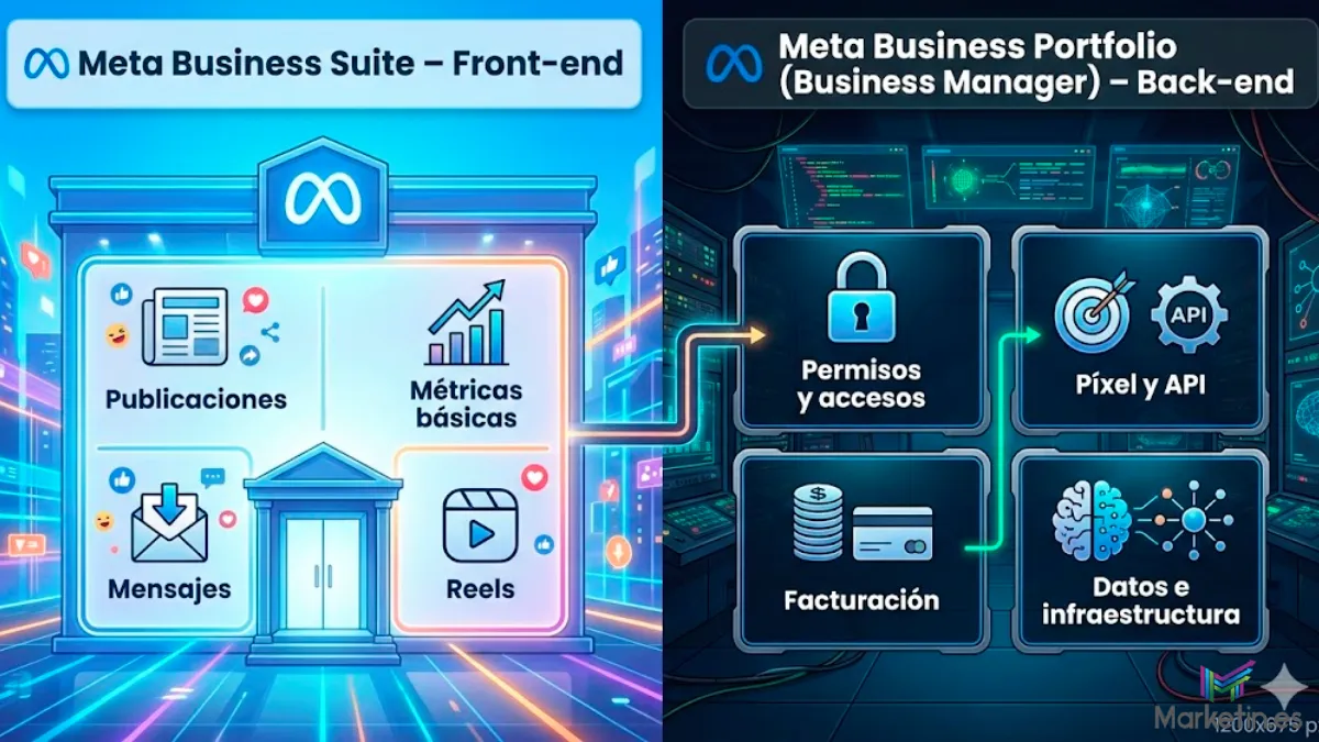 Front-end vs. Back-end de Meta