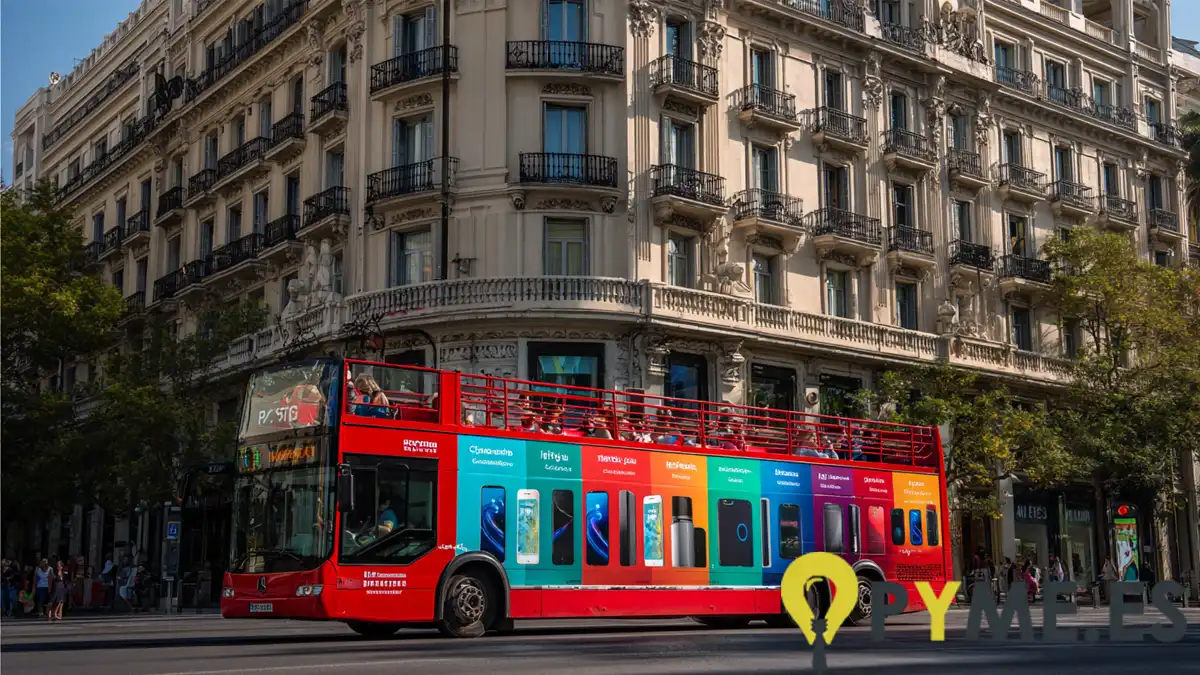 Cuánto cuesta realmente anunciarse en un autobús descapotable