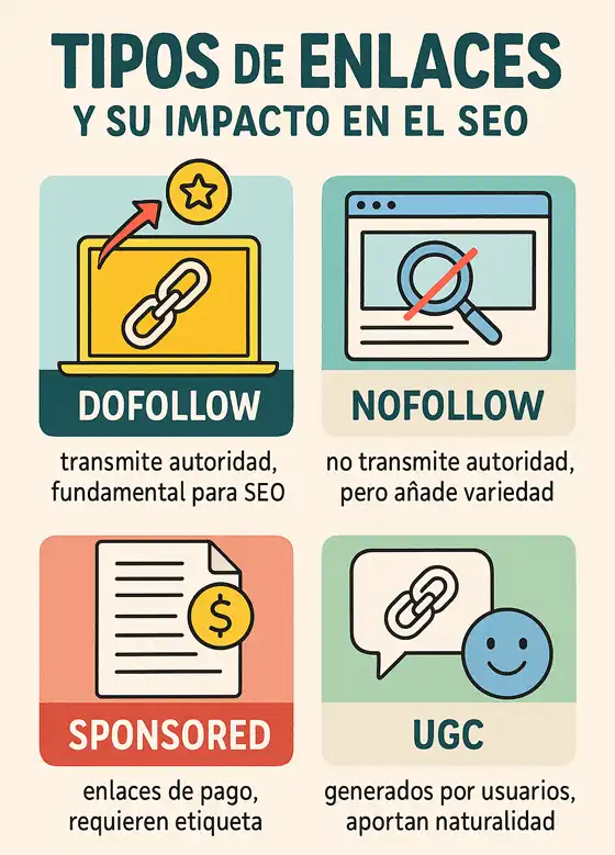 tipos de enlaces para linkbuilding